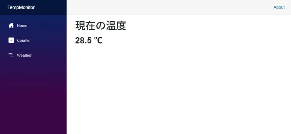 ブラウザ画面